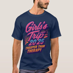 Girlsrip 2025 Retroravel Party Design friend T-Shirt