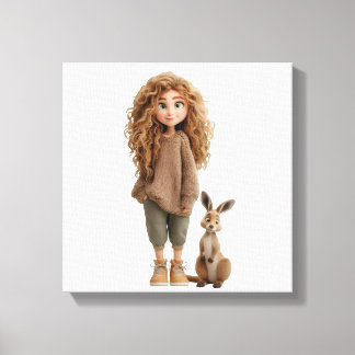 Girlstyle Canvas Print