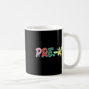 Girly 1st Day Of Pre-k Teacher Student First Day O Coffee Mug