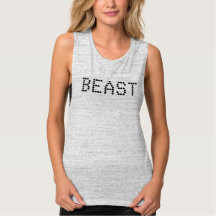 Girly BEAST Bella Flowy Muscle Tanks