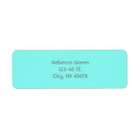 Girly chic turquoise aqua Robins Egg Blue