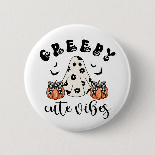 Girly Coquette Creepy Cute Vibes Halloween 6 Cm Round Badge