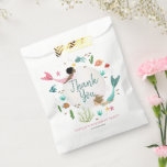 Girly Cute Magical Under the Sea Kids Birthday Favour Bags<br><div class="desc">This cute and magical favour bag design features a mermaid under the sea design with fish and seaweed. These bags are the perfect addition to your kids whimsical mermaid birthday,  with space for you to add your own text.</div>