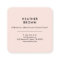Girly Elegant Logo Professional Blush Pink
