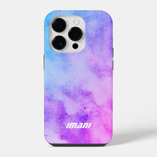 Girly Galaxy Sci-fi Name iPhone 14 Pro Case