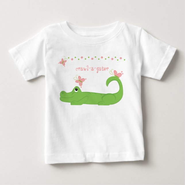 GIrly Gator Baby T-Shirt (Front)