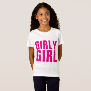 GIRLY GIRL KIds Girls Pink T-shirts