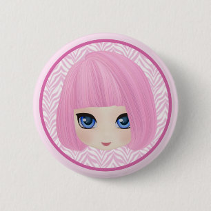 Girly Girl Marianne Fashion Button