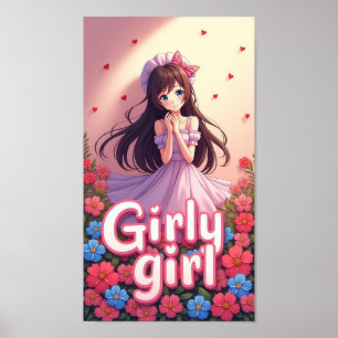 Girly Girl Poster