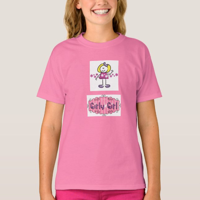 girly girl T-Shirt (Front)