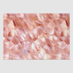 Girly Glam Pink Rose Gold Tissue Paper