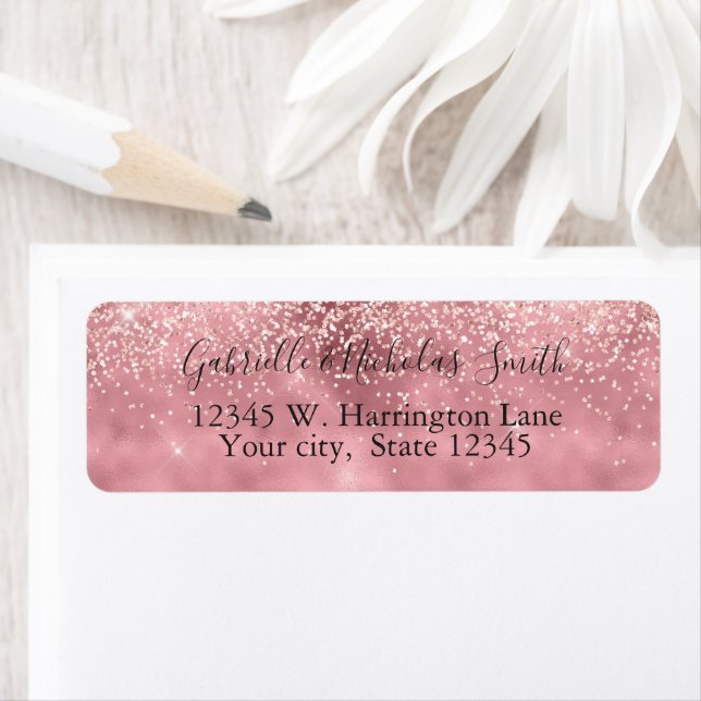 Girly Glam Pretty Pink Glitter Glitz (Insitu)