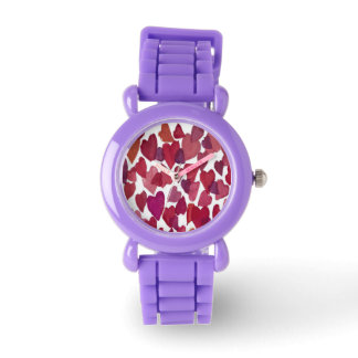 Girly Hearts Galore Watch