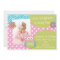 Girly Hoot Owl Design Birthday Invitation