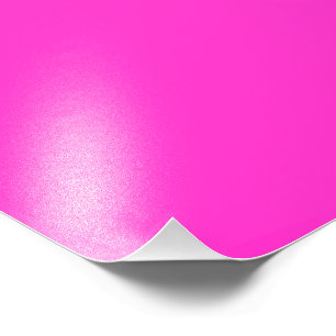 Girly Hot Pink Colour Background Customise It! Photo Print