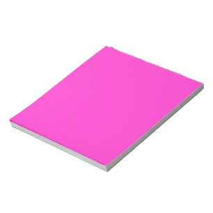 Girly Hot Pink Notepad