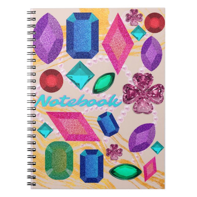 girly jems style  notebook (Front)