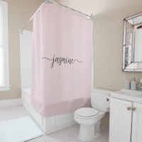 Girly Minimal Blush Personalised Monogram Name