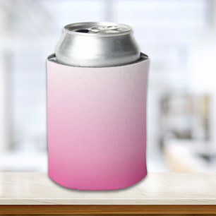 girly minimalist dusty rose cherry blossom pink can cooler