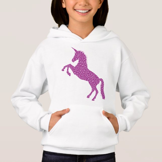 Girly Modern Pink Unicorn (Front)