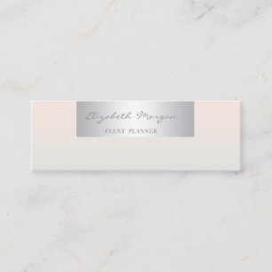 Girly Modern Professional Charming Mini Business Card