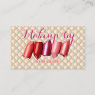 Girly Modern Professional,Lipstick Business Card