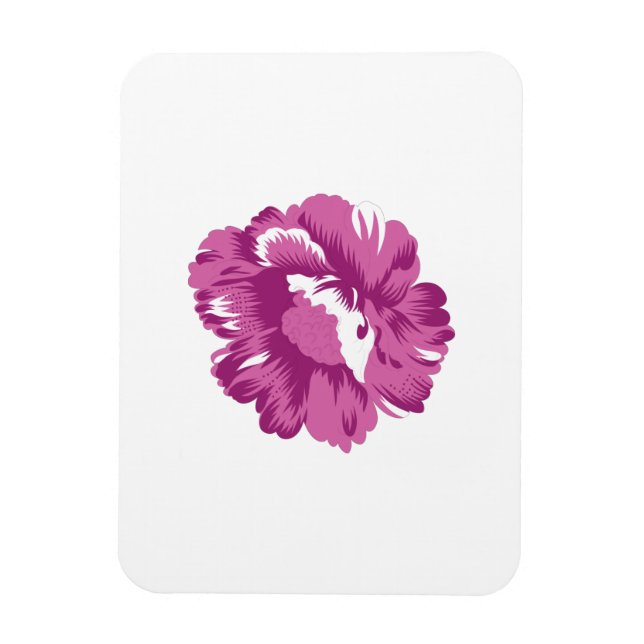 Girly, Pale Megenta, Royal Health Magnet (Vertical)