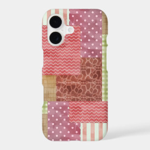Girly Patchwork Country Style Quilt Block Pattern