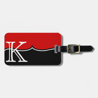 GIRLY Personalised RED Custom TAG