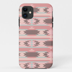 Girly Pink Aztec Pattern Case-Mate iPhone Case