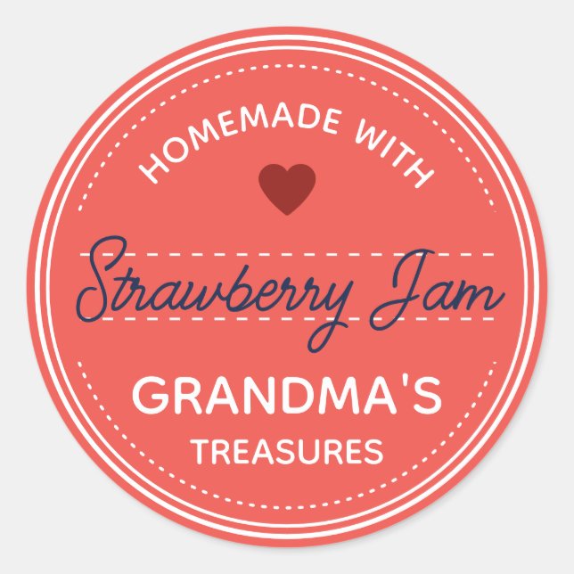 Girly Pink Blush Jar Labels Handwritten Script  (Front)