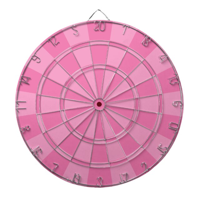 Girly Pink Dartboard (Front)