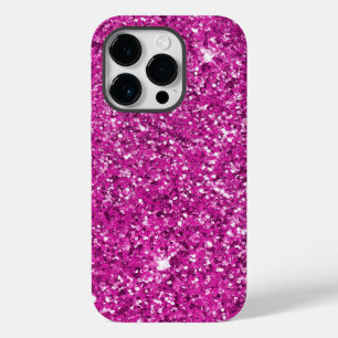 Girly Pink Glitter Ombre Sparkle       Case-Mate iPhone 14 Pro Case