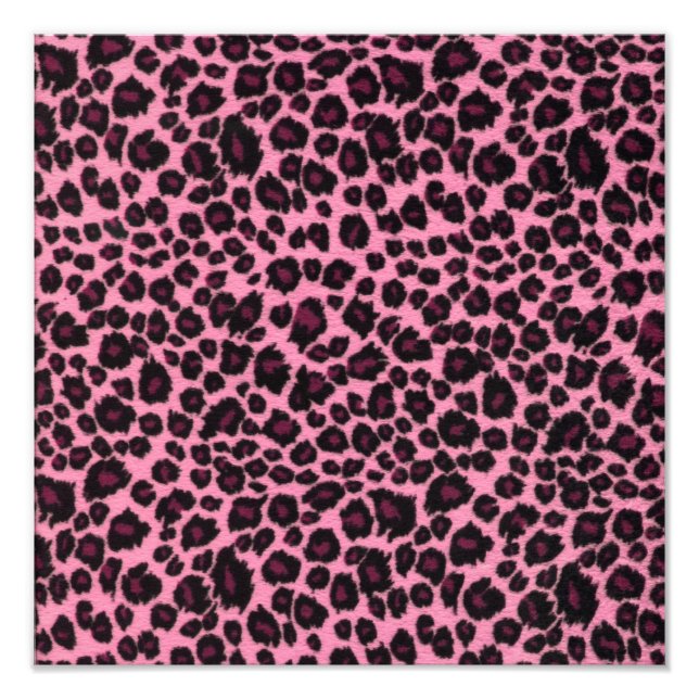 Girly Pink Leopard Cheetah Print (Front)