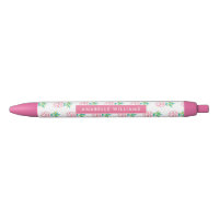 Girly Pink Pineapples Pattern