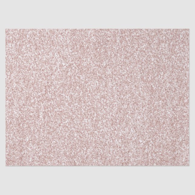 Girly Pink Sparkle Glitter Tissue Paper (Front)