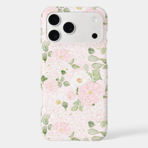 Girly Pink White Pretty Flowers
