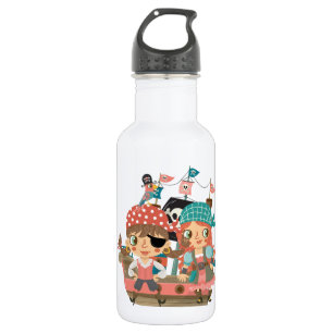 Girly Pirates 532 Ml Water Bottle