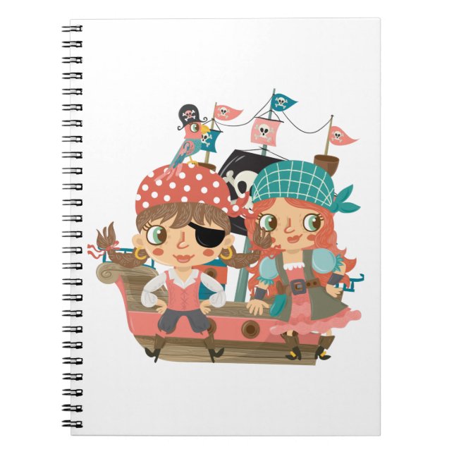 Girly Pirates Notebook (Front)