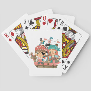 Girly Pirates Playing Cards
