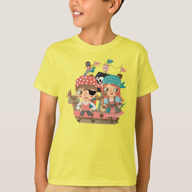 Girly Pirates T-Shirt (Front)