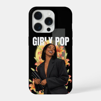 Girly Pop Fashion Black Phone Case