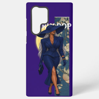 Girly Pop Fashion Dark Blue Phone Case