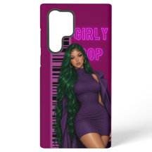 Girly Pop Fashion Purple phone case