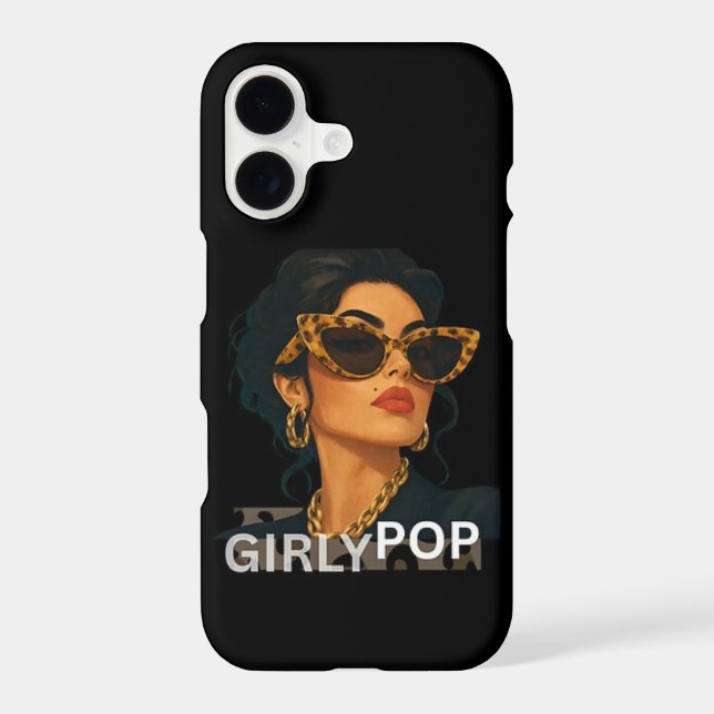 Girly Pop Leopard Phone Case  (Back)