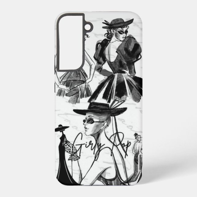 Girly Pop Magazine Cover Phone Case  (Back)