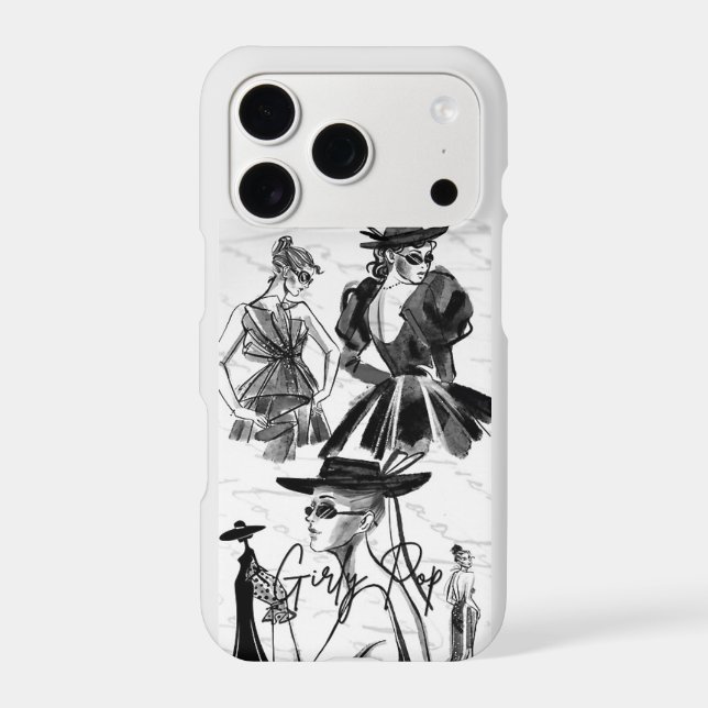 Girly Pop Magazine Cover Phone Case (Back)