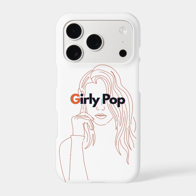 Girly Pop - Orange/Brown (Back)