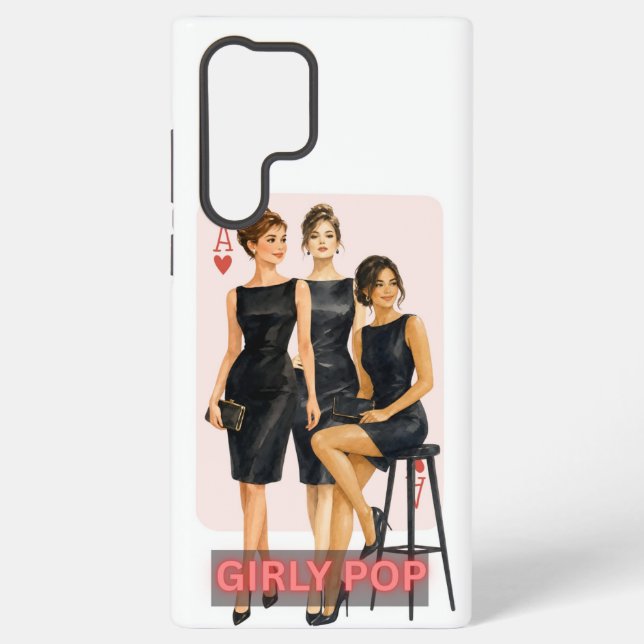 Girly pop photoshoot phone case  (Back)