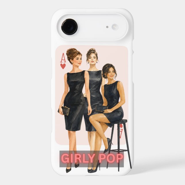 Girly pop photoshoot phone case (Back)